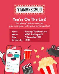 Find movies now showing at all mbo cinemas, check cinema showtimes and book your mbo cinemas movie tickets online now with popcorn! Rsvp Yoodo Community Day 7th Dec Mbo Starling Mall Yoodo