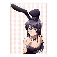 Плакат бумажный Seishun Buta Yarou wa Bunny Girl Senpai no Yume wo Minai -  Mai Sakurajima - купить недорого