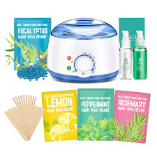 Hair removal waxing kit prices. Waxing Kit Hair Removal Home Wax Warmer With 4 Bags Hard Wax Beans 20 Wax Sticks For Body Armpits Eyebrows Face Bikini Buy Online In Botswana At Botswana Desertcart Com Productid 145431484