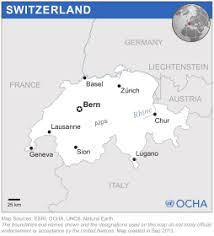 Switzerland map and satellite image. Switzerland Location Map 2013 Switzerland Reliefweb