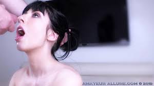 NEW VIDEO! Beautiful Daphne Dare sucks, fucks and swallows TWO loads of  CUM! | Amateur Allure