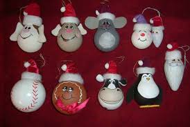 Christmas Light Bulb Ornaments Christmas Ornaments Homemade Christmas Light Bulbs Light Bulb Ornaments