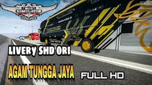 30 livery bussid bimasena sdd terbaru kualitas jernih png. Livery Bussid Shd Ori Atj Livery Shd Ori Agam Tungga Jaya Youtube