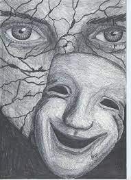 Behind The Mask Drawings Sketches Art