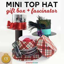 Download Mini Top Hat Gift Box Fascinator Jennifer Maker