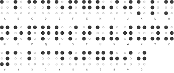 What about something like this: The Braille Alphabet Pharmabraille