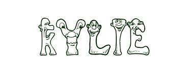 You choose the desired paper and texture that you love to color on. Coloring Page First Name Kylie