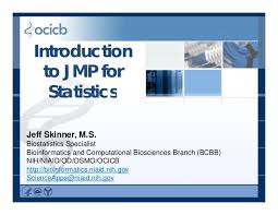 Intro To Jmp For Statistics