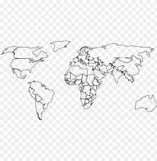 This is considered as important and usable wherein it is possible for the user to view all the things in a clear manner. Banner Transparent Download Blank Background Clip Art Printable Blank World Map Countries Png Image With Transparent Background Toppng