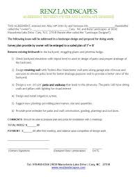 This free landscaping cost calculator will help you estimate your cost of materials based on the material type and size of the area. Landscape Design Agreements And Proposal Samples