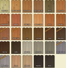 Fence And Deck Stain Colors Deck Stain Colors Cedar Fence Stain Staining Deck