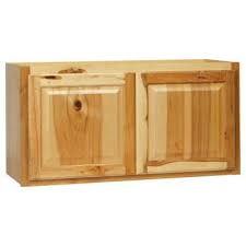 Hampton Bay Hampton Assembled 36x18x12 In Wall Bridge Kitchen Cabinet In Natural Hickory Kw3618 Nhk Harvest Kitchen Hampton Bay Kitchen Cabinets