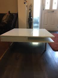 For more compact spaces, choose from our range of stylish nests of tables. Large White Gloss Low Coffee Table In Wigan For 40 00 For Sale Shpock