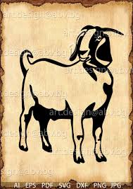 Farm Clipart Vector Wood Wall Art Svg For Cricut Vinyl Farm Life Svg Cute Animal Dxf Cut File Goat Svg Dxf For Laser Cnc Baby Goat Svg Clip Art Art Collectibles