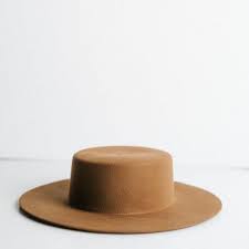 Dahlia Boater Brown Boater Hat Floppy Sun Hats Monroe Hat