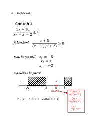 Maybe you would like to learn more about one of these? Pertidaksamaan Bentuk Pecahan