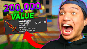 Been going strong since 2017! Mortal Blade Is Worth 200 000 Seers On Value List Murder Mystery 2 Youtube