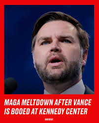 Boos and jeers greeted JD Vance and his wife at the Kennedy Center, setting  MAGA world