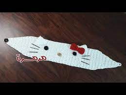 كروشيه خطوات عمل بندانةعلى شكل هيلو كيتي ربطة شعر توكة hello kitty headband مع مرمرة youtube hello kitty crochet learn to crochet crochet