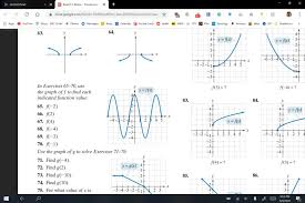 F (x) = 2 f ( x) = 2. Solved In Exercises 65 70 Use The Graph Of F To