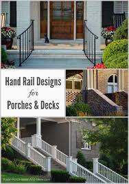 Below is the example of the deck stair railing: Stair Hand Rails For Porches And Decks
