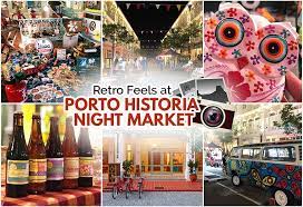 Desde os fins da idade do bronze que o espaço hoje ocupado pela cidade do porto tem sido quase ininterruptamente povoado. Enjoy The Retro Feels At Porto Historia Night Market In Jonker Street Johor Now