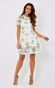 Liquorish Floral Lace Garden Print Dress White Size Uk 12 Rrp 70 Dh077 Qq 03 Fashion Clothing Shoes Accessories Dresses Print Dress Velvet Cocktail Dress