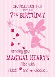 7th Birthday Prayer For My Daughter Granddaughter 7th Birthday Magical Fairy Pink Card Ad Affiliate Magical Birthday Granddaughter Ca Birthday Cards Kids Birthday Cards Fairy Birthday