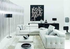 This is an example of a medium sized contemporary formal open plan living room in london with medium hardwood flooring, no fireplace, no tv and brown floors. 17 Inspiring Wonderful Black And White Contemporary Interior Designs Homesthetics Inspiring Ideas For Your Home