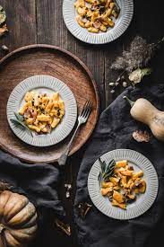 Pumpkin Gnocchi With Sage And Prosciutto Use Your Noodles Recipe Gnocchi Pumpkin Gnocchi Photographing Food