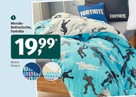 Wende Bettwasche Fortnite Angebot Bei Aldi Sud
