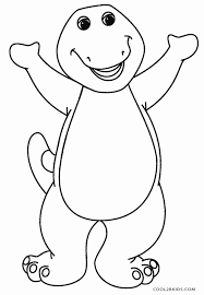 Download the teaching notes below. Free Printable Barney Coloring Pages For Kids