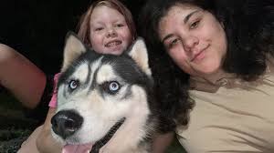 Bluey search and find book with long dog