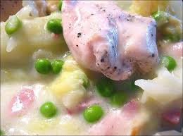 Poulet Sauce Cremeuse Aux Petits Pois Et Au Chou Vert Happy Papilles Recette Chou Vert Petit Pois Potee Au Chou Vert