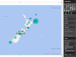 Distancia existente entre dicha localización y el meridiano de greenwich. How To Do Power Bi Mapping With Latitude And Longitude Only Radacad