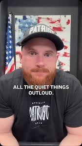 ALL of the quiet things were said OUT LOUD., Two wings of the same bird.,  Watch and share. FAR and WIDE., 🧢: “B&W Patriot hat”:  @theofficialpatriotgear , 👕: “Grafitti Tee”: @theofficialpatriotgear , ...