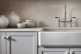 kohler white self trimming apron single