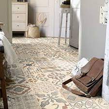 Die fortelock fliesen werden durch unebenheiten im boden nicht beschädigt (sie kopieren nur die unebenheiten). Livingfloor Pvc Bodenbelag Shabby Retro Mediterran Fliesen Test 2021