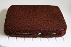 Kakao Schnitten Mit Cremefullung Rezept Kochrezepte At Leckere Torten Rezepte Lebensmittel Essen Kuchen Und Torten