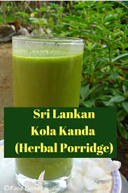 sri lankan kola kanda recipe herbal porridge reasons for bed allergies food corner sri lankan recipes recipes healthy recipes