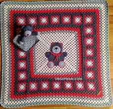 Ayicikli Bebek Battaniyesi Ve Uyku Arkadasi Pembe Orgu Pinari Tig Isi Bebek Orgu Orme Bebek Battaniyeleri