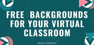 No matter if you opt for the funny or traditional route, download these download the background of your choice. New Free Backgrounds For Your Virtual Classroom Virtual Classrooms Classroom Classroom Background