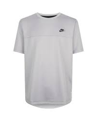 Nike Tech Fleece T-shirt in Grey (Gray) for Men - Lyst