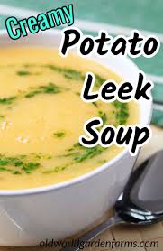 Creamy Potato Leek Soup Recipe No Butter Or Cream Required Soup Potato Leek Cream Recipe Comfortfood On Leek Soup Soup Recipes Healthy Crockpot Soup