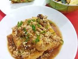 Resep Tahu Siram Ayam Jamur Oleh Alstella Tan Recipe Resep Tahu Resep Masakan Makanan Cina