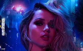 1st sequel to a classic science fiction movie which mackenzie davis played a cyborg. Blade Runner 2049 Joi Wallpaper Blade Runner Blade Runner Wallpaper Cyberpunk Girl