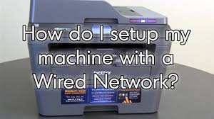 Trouver pilote et logiciel, scanner de installation pour imprimante brother multifunction dcp 7055. Setup To A Wired Network Brother Mfcl2740dw Youtube