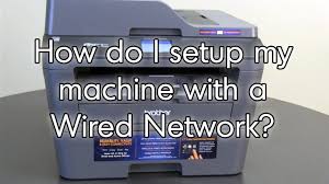 This software allows you to search for brother products in a tcp/ip environment, view the status and configure basic network settings, such as ip address. Setup To A Wired Network Brother Mfcl2740dw Youtube