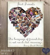 Geschenk Fur Beste Freunde Foto Collage Geschenk Fur Personalised Gifts For Friends Photo Collage Gift Personalized Birthday Gifts