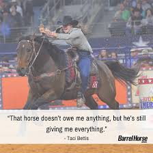 Check spelling or type a new query. Top Quotes From April 2018 Barrel Horse News